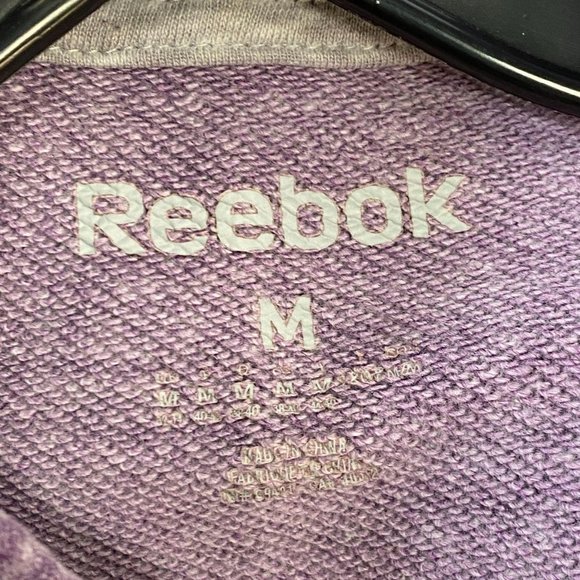 REEBOK Purple Zip Hoodie - Picture 4 of 5
